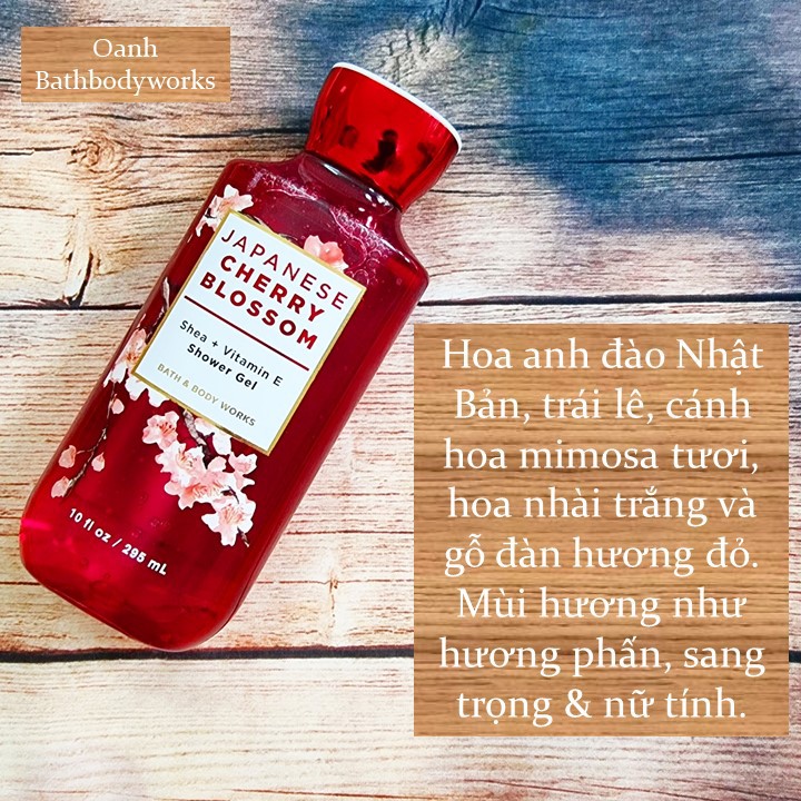 Bộ sản phẩm Japanese Cherry Blossom BBW