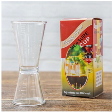 JIGGER ĐONG, LY ĐONG NHỰA 2 ĐẦU 20X40ML
