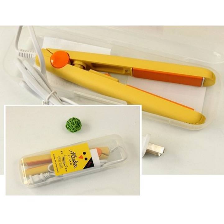 Máy duỗi ép tóc mini duỗi tóc uốn tóc (tiện lợi) - Máy làm tóc - Máy quấn tóc