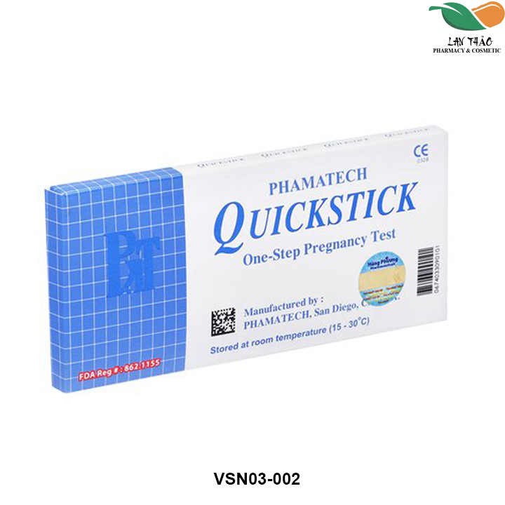 [HCM] QUE THỬ THAI QUICKSTICK CHÍNH HÃNG GIÁ TỐT