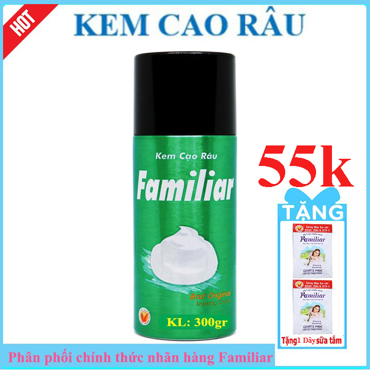 Kem Cạo Râu Familiar Chai