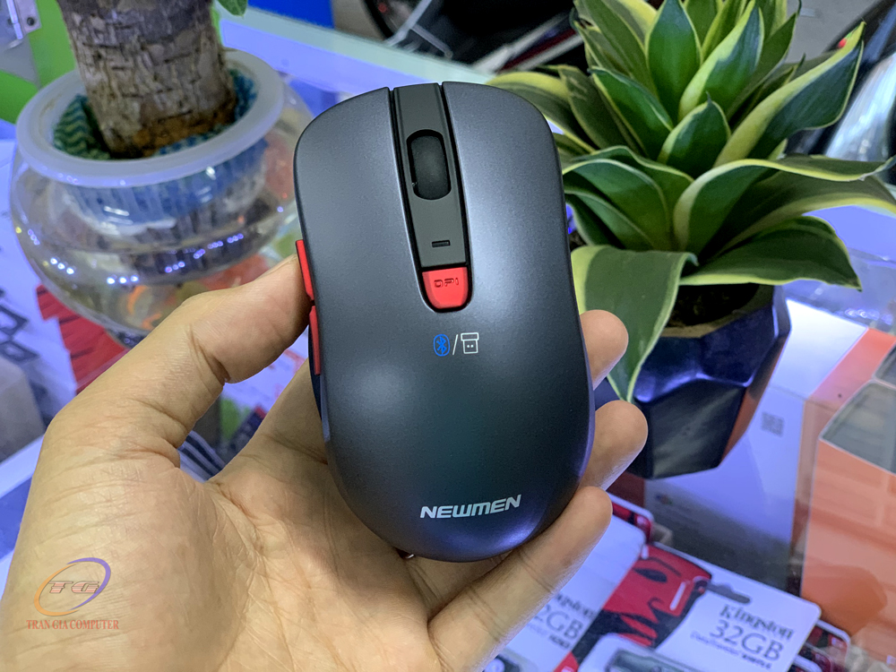 Chuột không dây (Dual Mode 2.4GHz + Bluetooth) Newmen D358 phiên bản mới