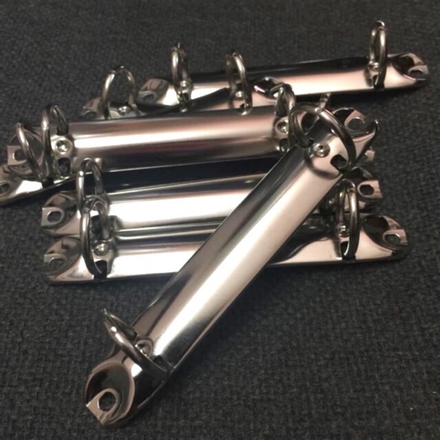 Khóa còng nhẫn inox 2.5 x 12 cm