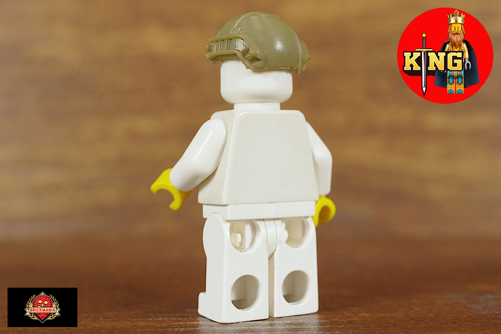 [Ảnh thật] [Chính hãng] Brickmania Modern FAST Helmet (No Ears) – Dark Tan