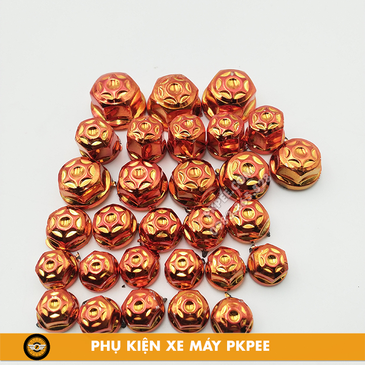 Bộ Nắp Chụp Ốc Trang Trí Xe Máy