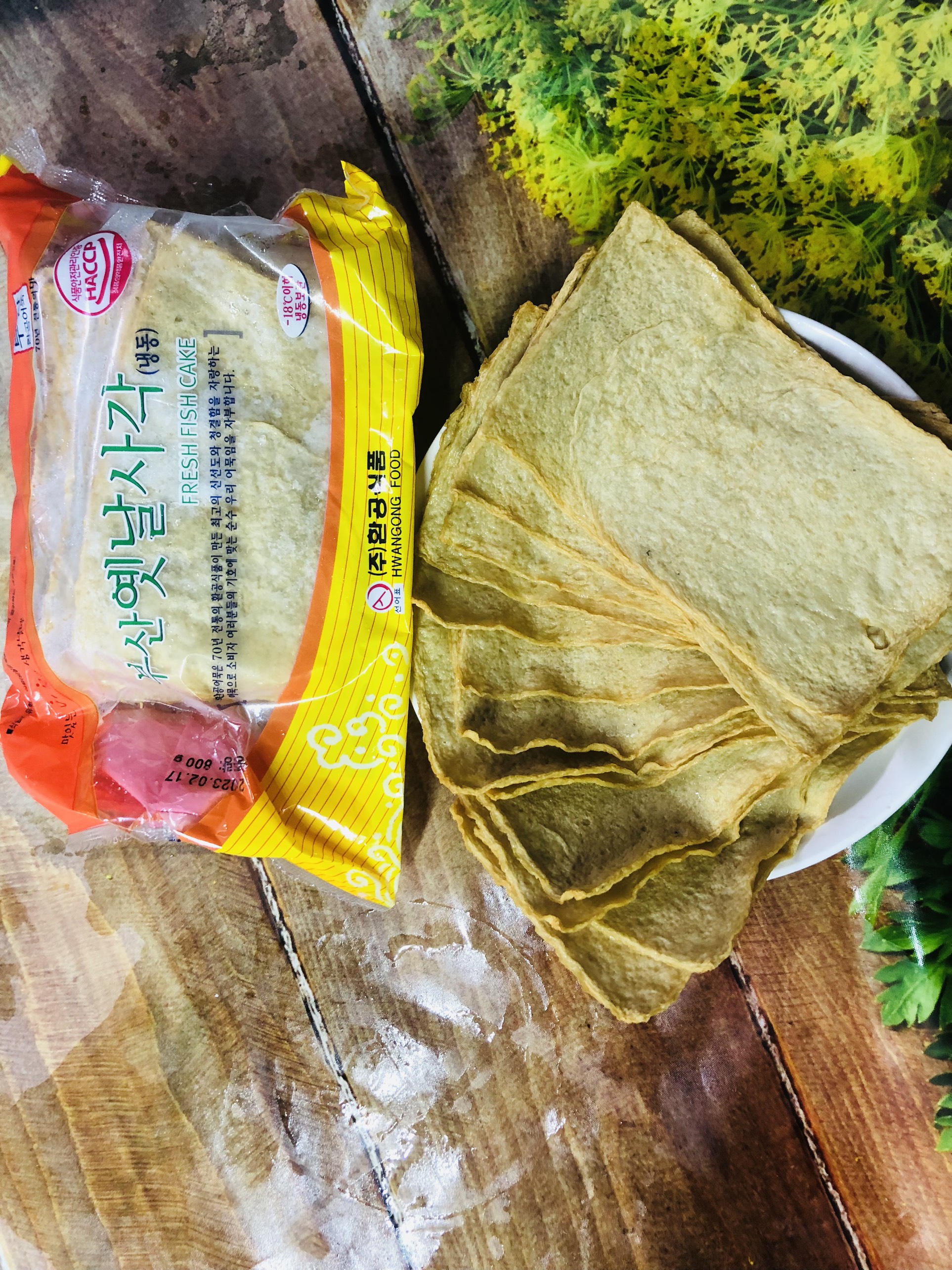 Gói 800g chả cá Hàn Quốc ( dai, ngon)