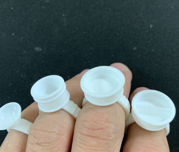 Nhẫn đeo tay đựng mực phun xăm , thẩm mỹ