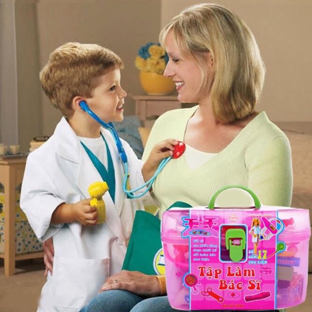 Bộ Đồ Chơi Bác Sĩ 17 Món Hàng VIỆT NAM