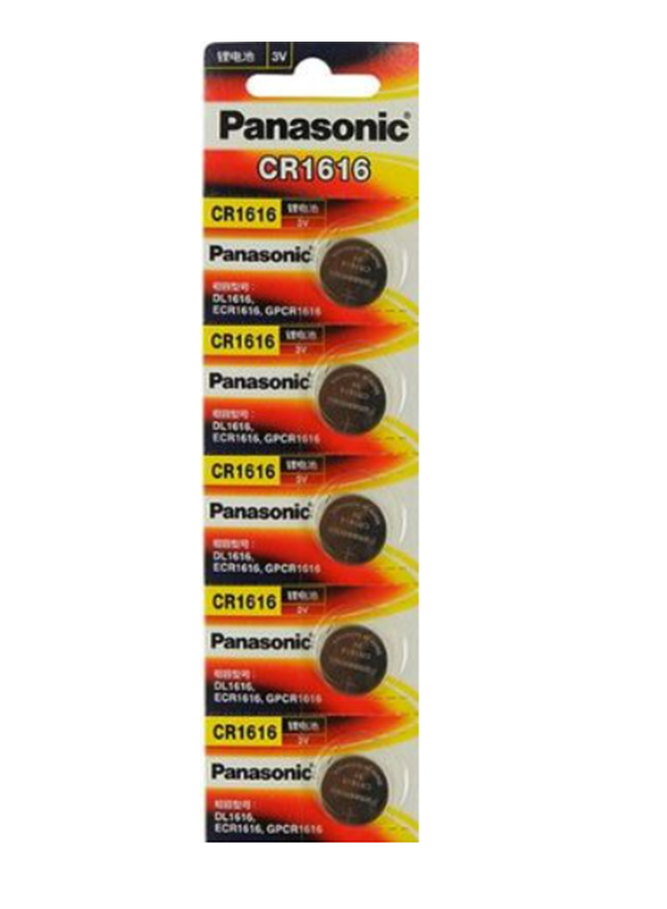 HCM - Pin cúc áo cr1616 panasonic vỉ 5 viên