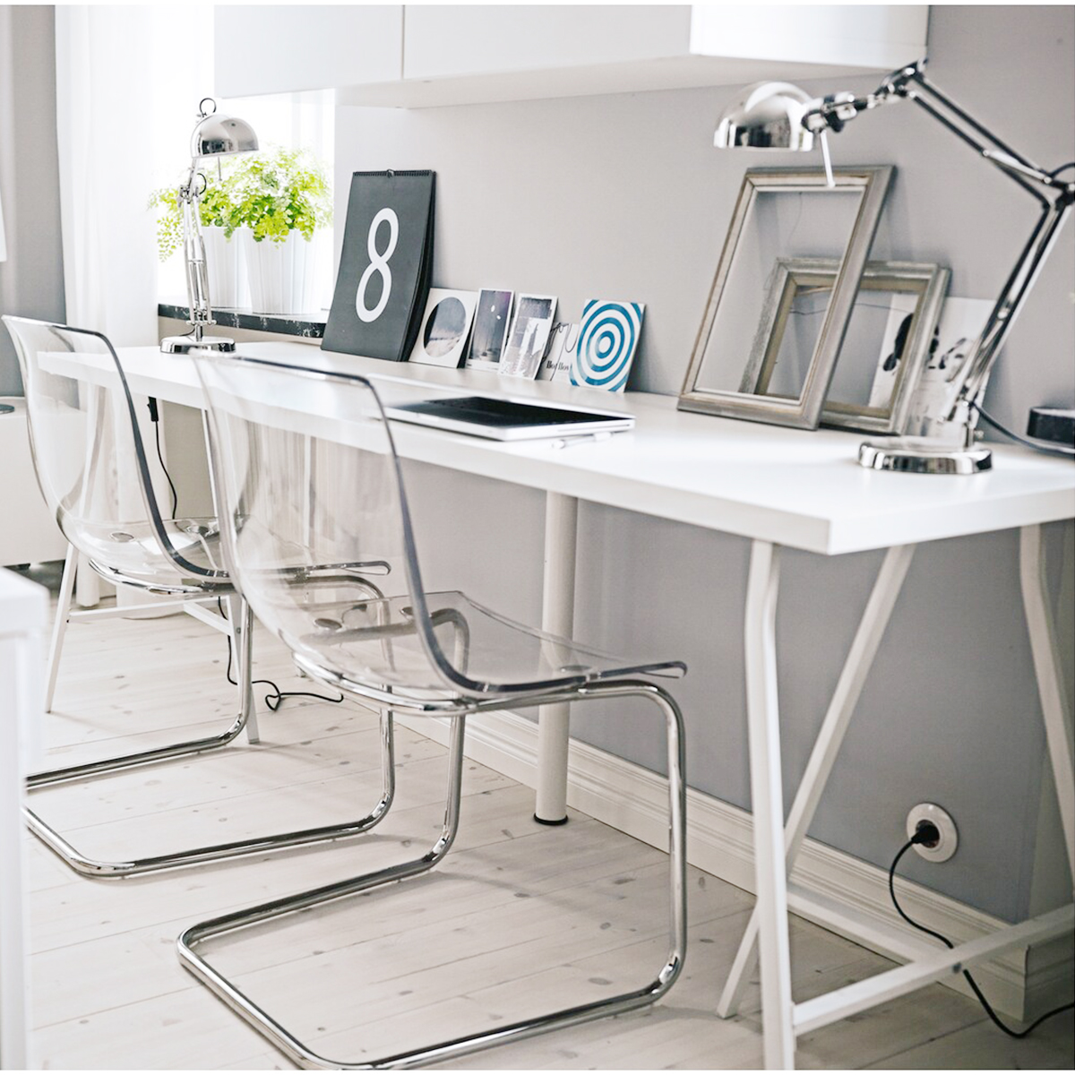 [HCM] ĐÈN IKEA CHÍNH HÃNG – FORSA (BẠC)