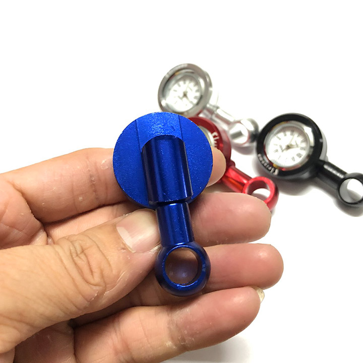 Đồng Hồ Gắn Chân Gương Trang Trí Xe Máy [ 1 Chiếc  ]