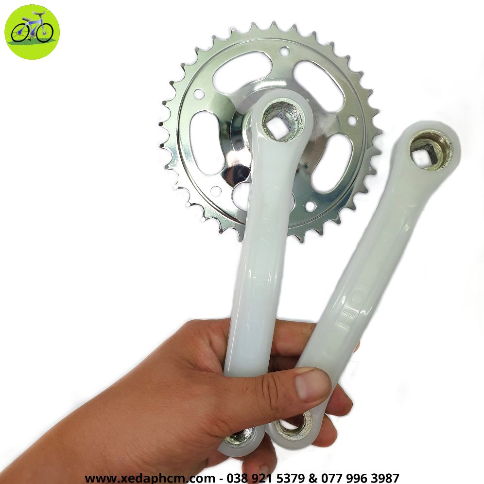 [HCM]Bộ Giò Đĩa Xe Đạp Phổ Thông 1 Dĩa Đơn 33T