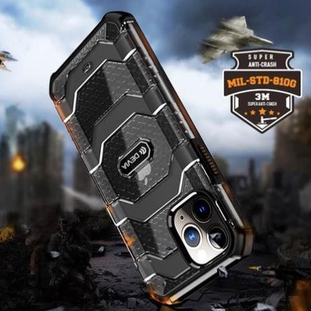 Ốp lưng devia chống sốc iPhone 13, 13 Pro, 13 Pro Max viền mềm nam tính Vanguard Shock Proof Case