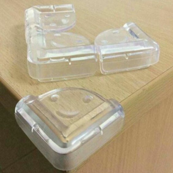 2 Miếng Bịt Góc Bàn, Bọc Cạnh Bàn Silicon