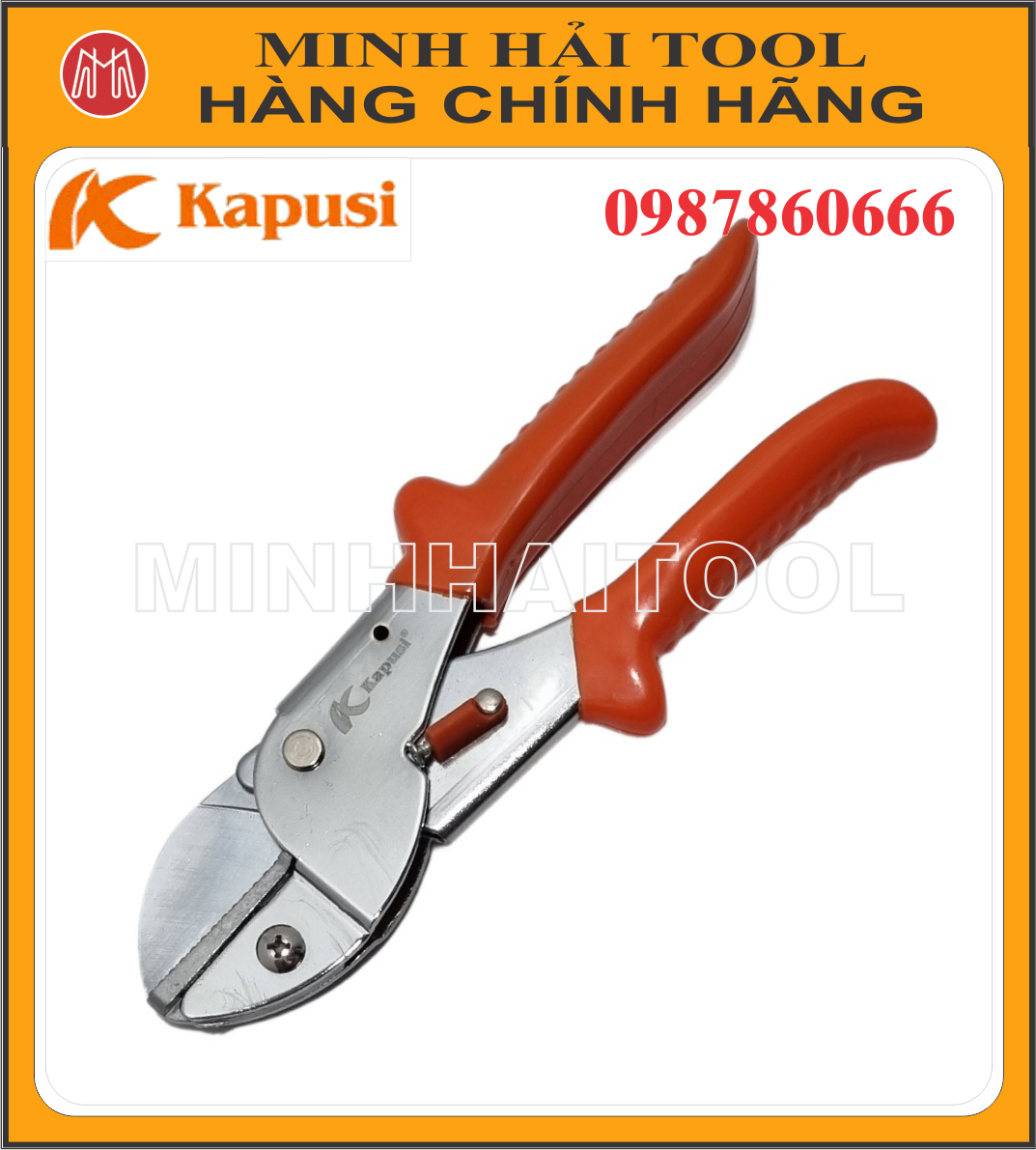 Kéo cắt cành đa năng 8 inch Kapusi Japan K8780