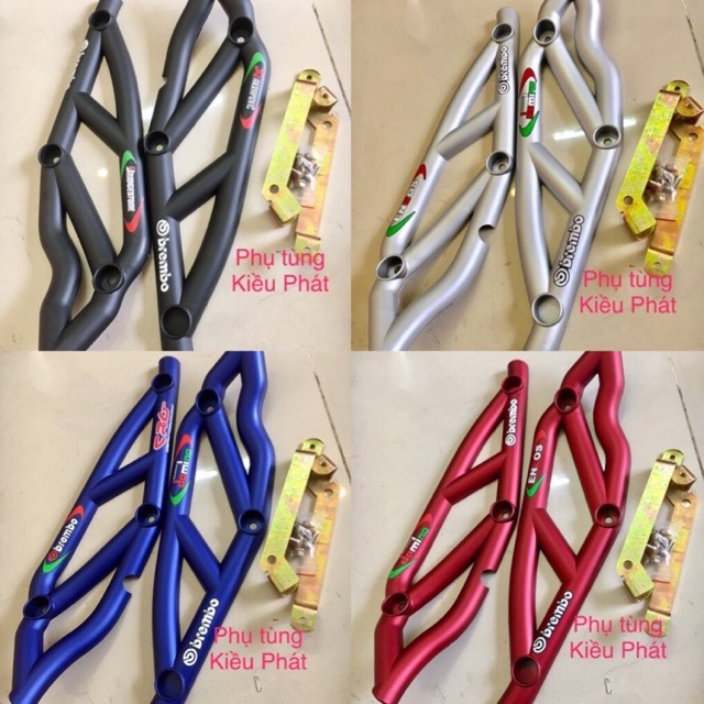 Ốp hông sườn . Ốp hông máy Winner X kiểu Ducati Đủ màu