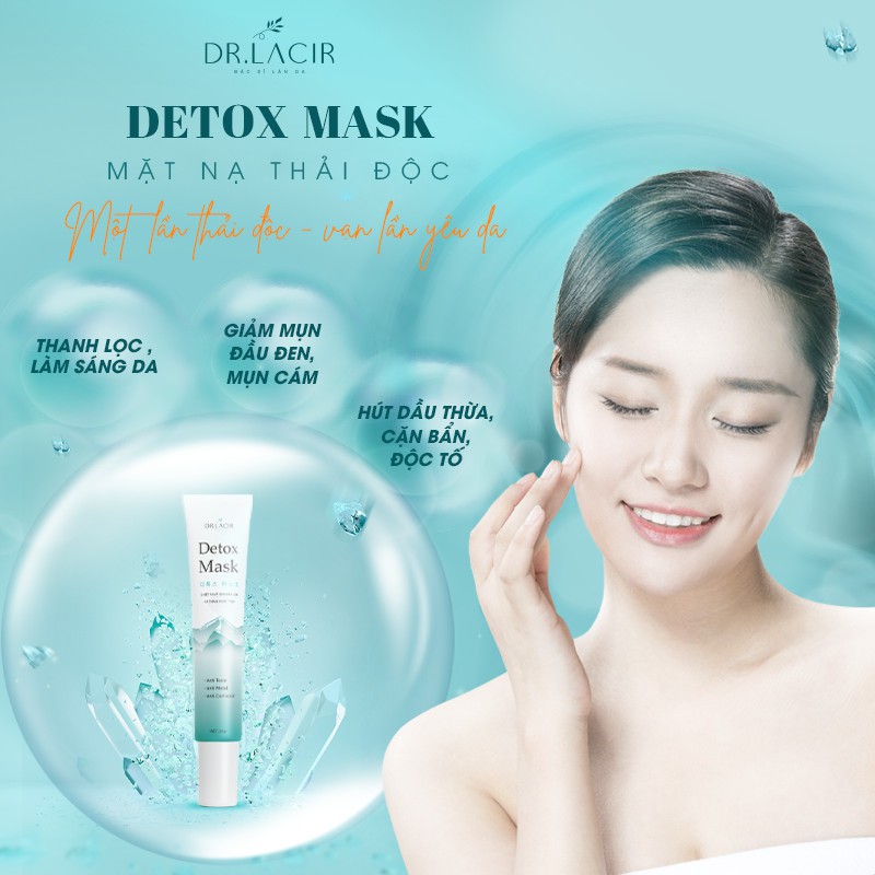 Mặt Nạ Thải Độc Da Detox Mask Dr Lacir 20gram