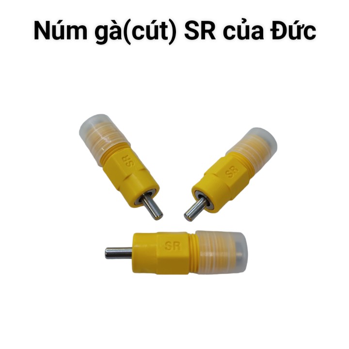 Núm uống cho gà SR, Núm uống cho gà và chim cút