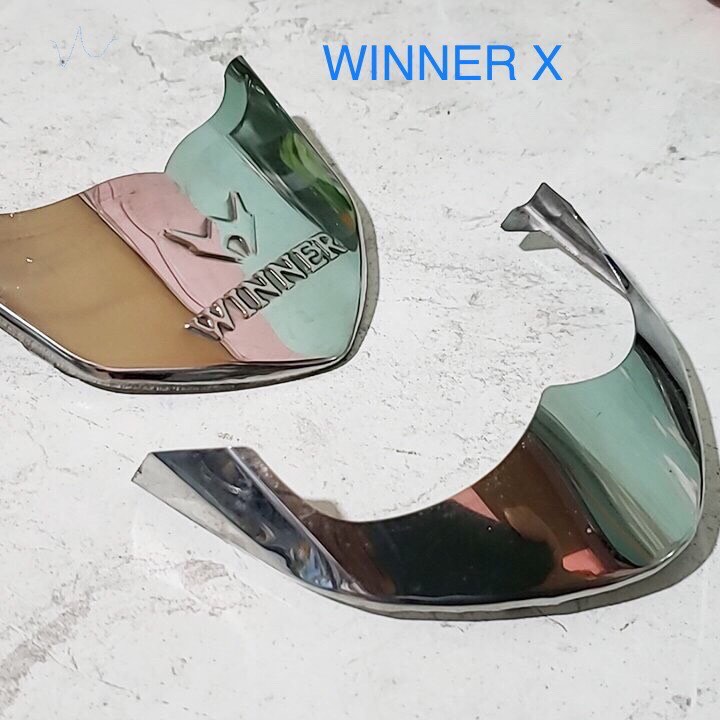 Bộ mỏ đuôi dè xe winner x inox