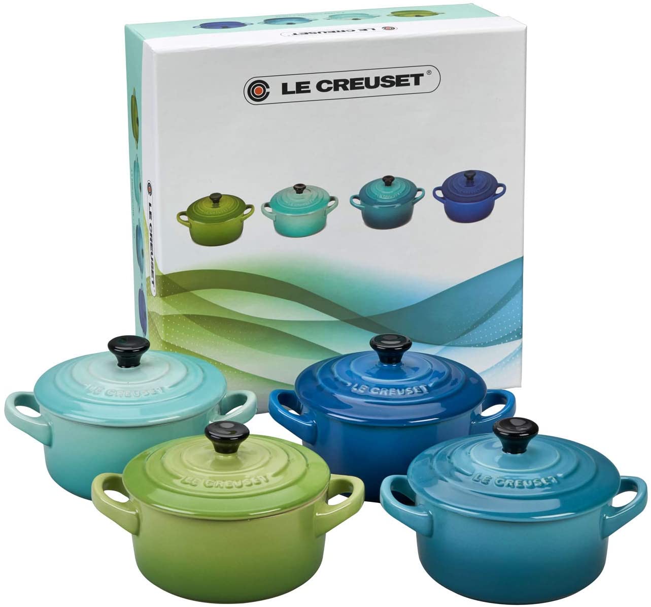Bộ 4 nồi mini cocottes le creuset