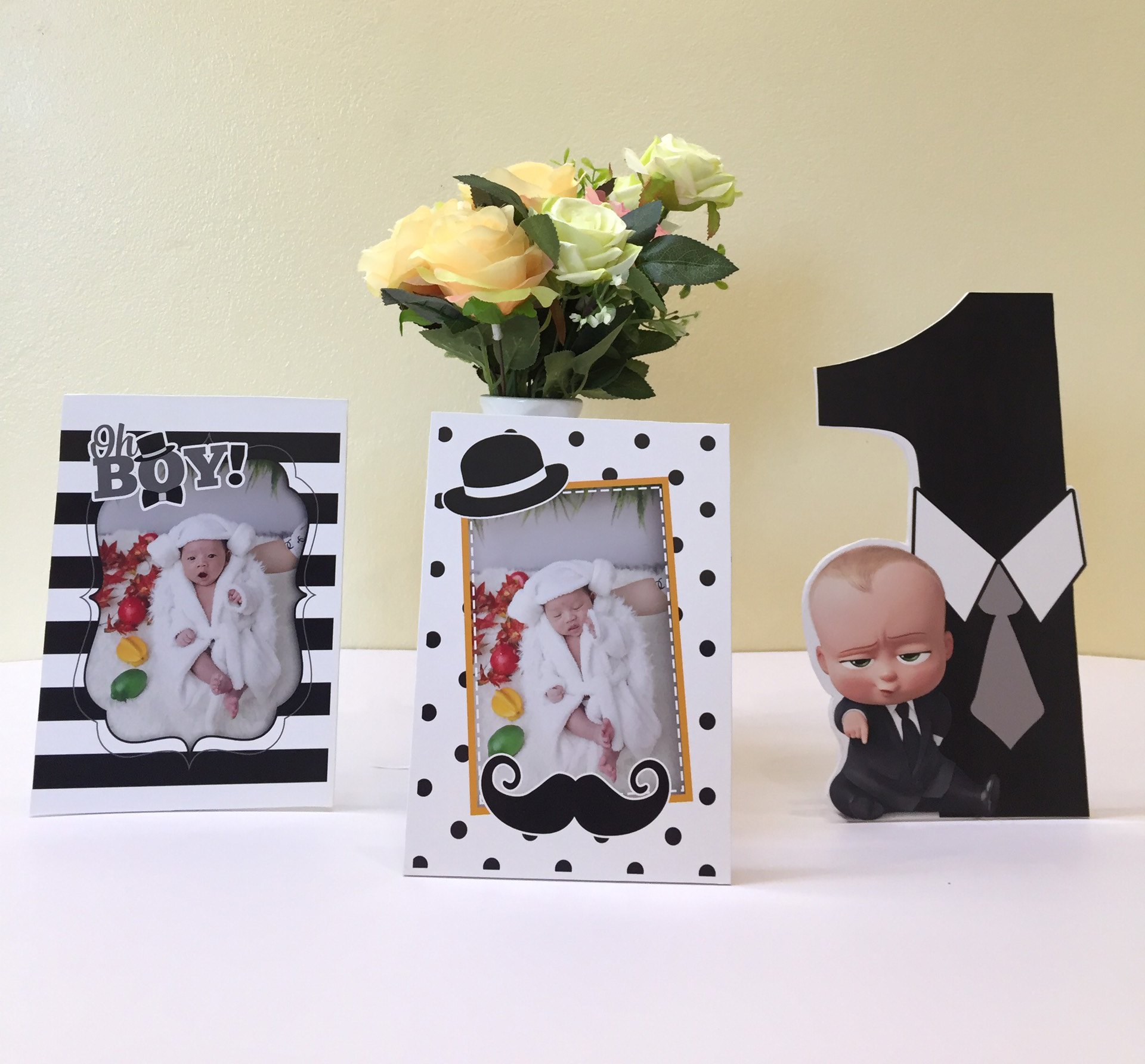 Bộ BaBy Boss để bàn tiệc - Trang trí sinh nhật