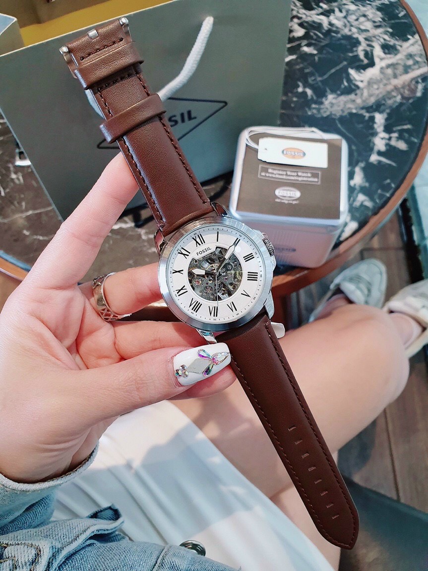 Đồng hồ Nam Fossil automatic dây da