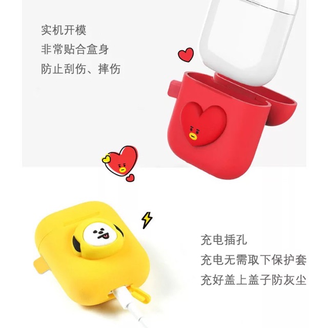 Hộp đựng tai nghe BT21 Bluetooth không dây