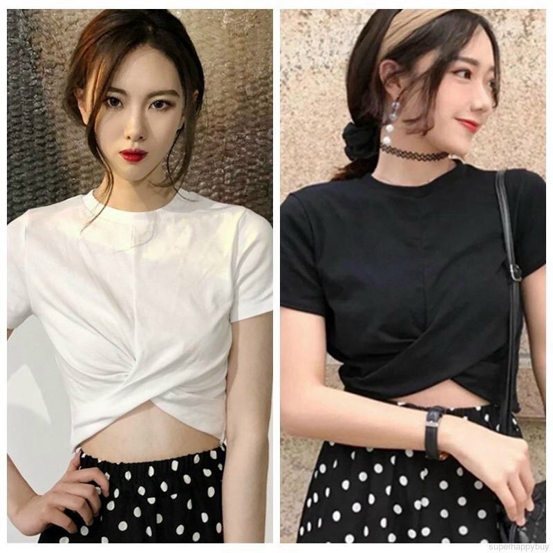 Áo xoắn bụng siêu xinh