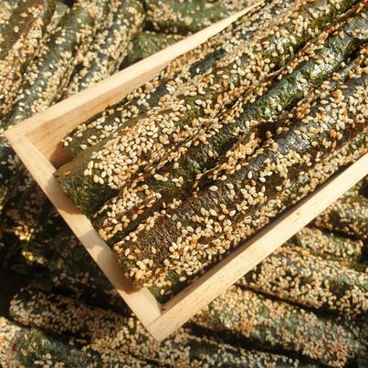 Rong biển cuộn mè - siêu phẩm 500g