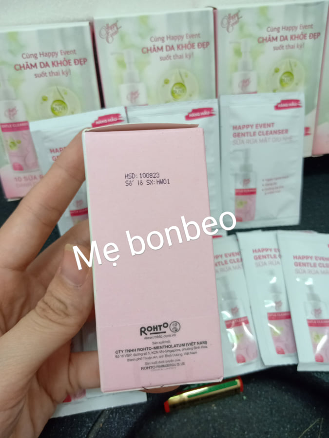 Sữa Rửa Mặt Happy Event (hộp 10góix 3ml)