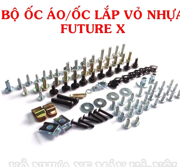 Bộ ốc áo lắp vỏ nhựa Future x