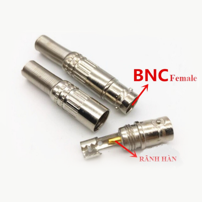 Đầu Hàn Rắc BNC Cái Cho camera
