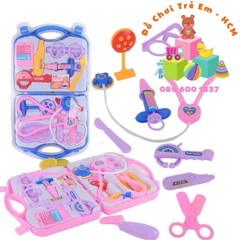 (Sỉ) Đồ Chơi Bác Sĩ Cho Bé - Vali Bác Sĩ Loại To Trẻ Em (19)