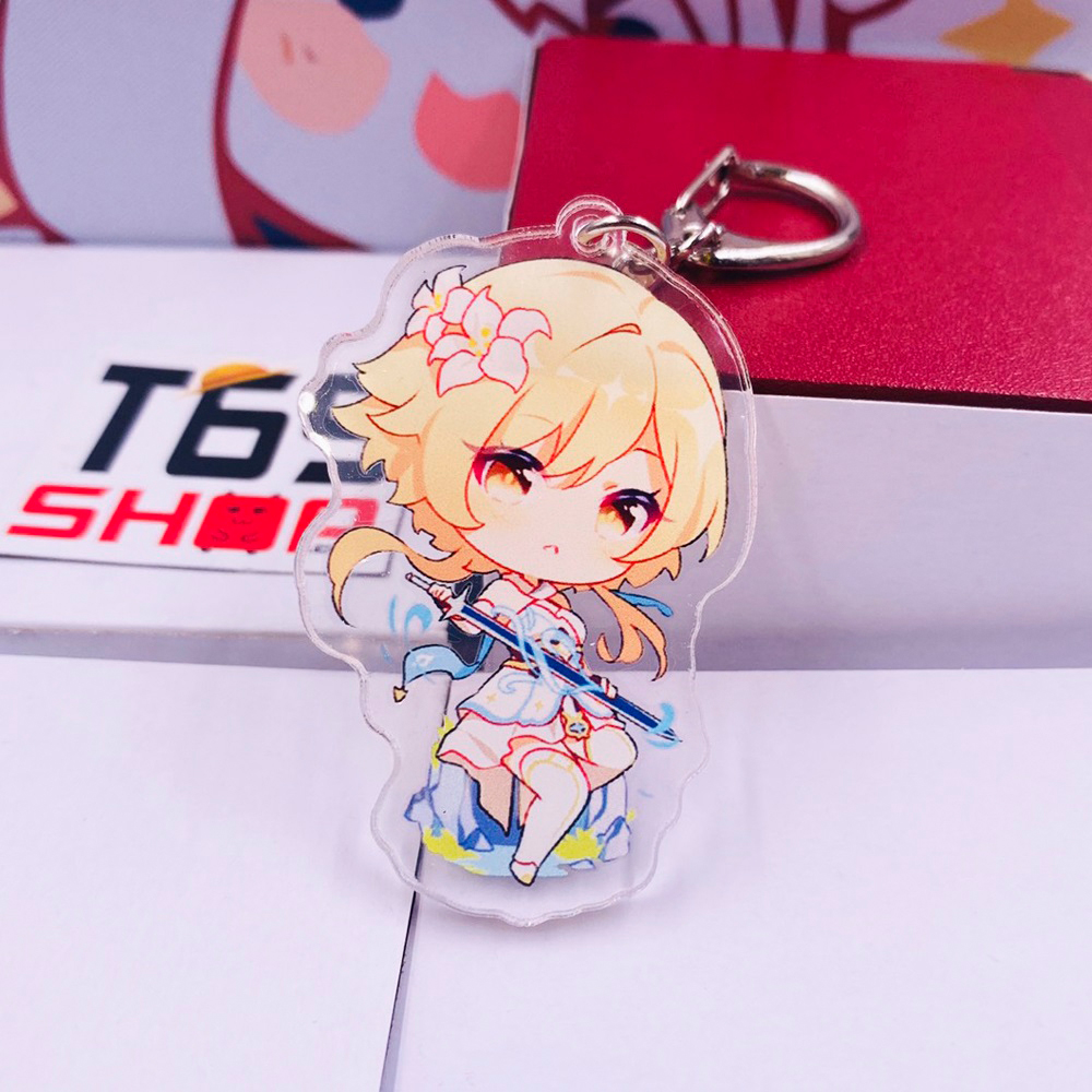 [18 mẫu] Móc khóa mica game Genshin Impact - Mẫu 2 [T69 Shop]