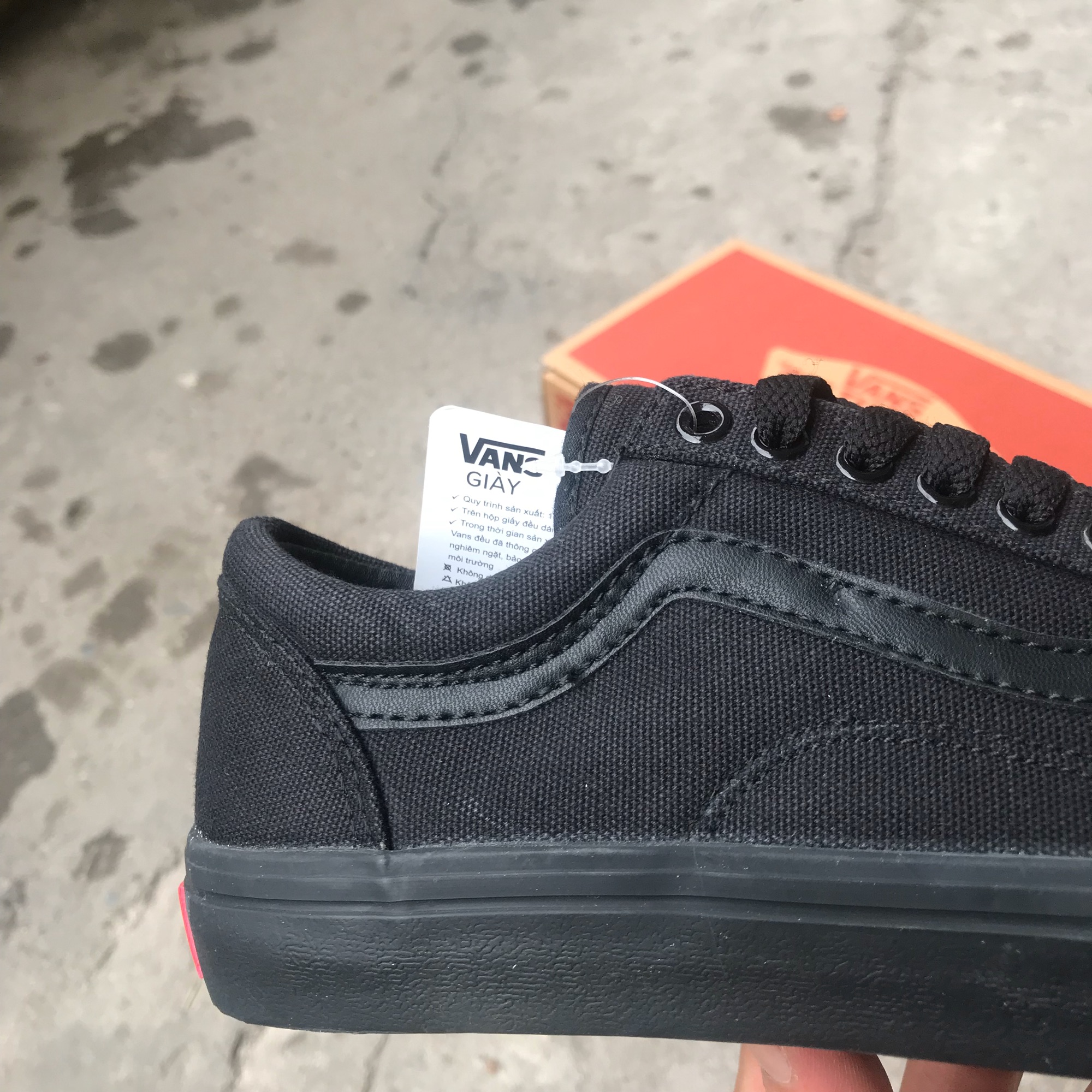 GIÀY VANS OLD SKOOL ĐEN FULL