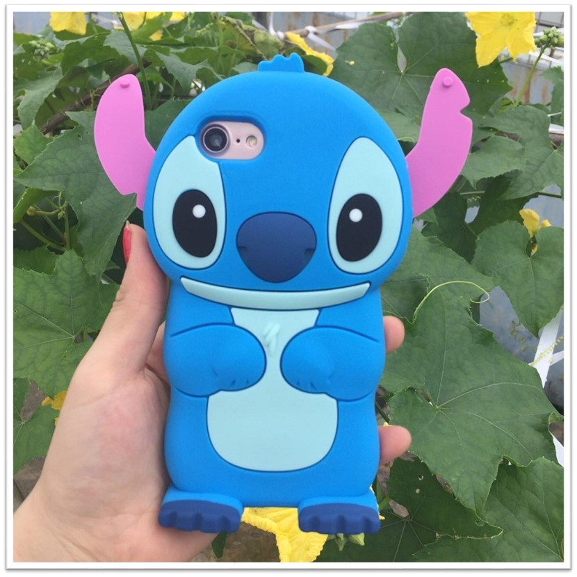 Ốp Lưng Hình Thú Stitch Cho IPhone 5/5S, 6/6, 6/6s Plus, 7/8/SE 2020, 7/8 Plus