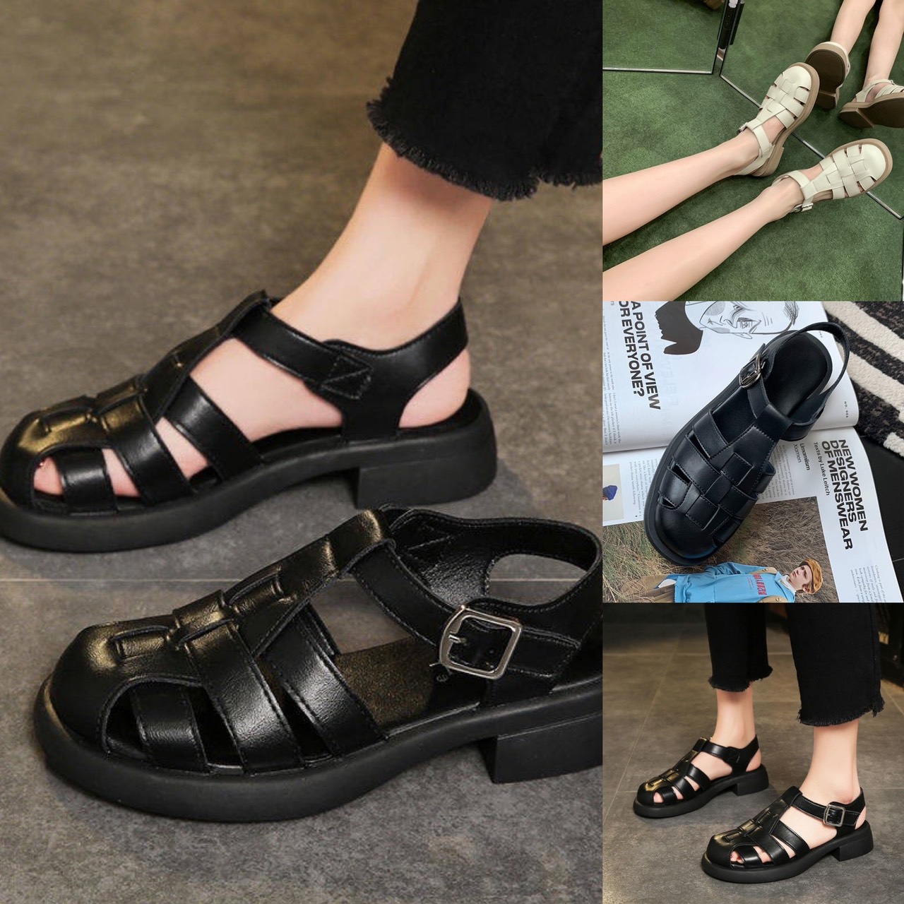 HOÀN TIỀN 20% - giày sandal rọ chiến binh