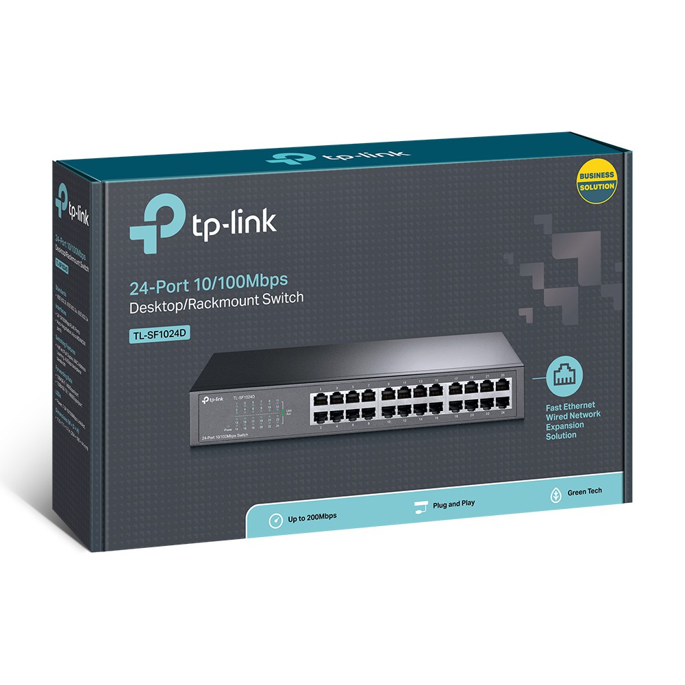 Bộ chia mạng Switch 24 cổng 100Mbps - TP-Link TL-SF1024D