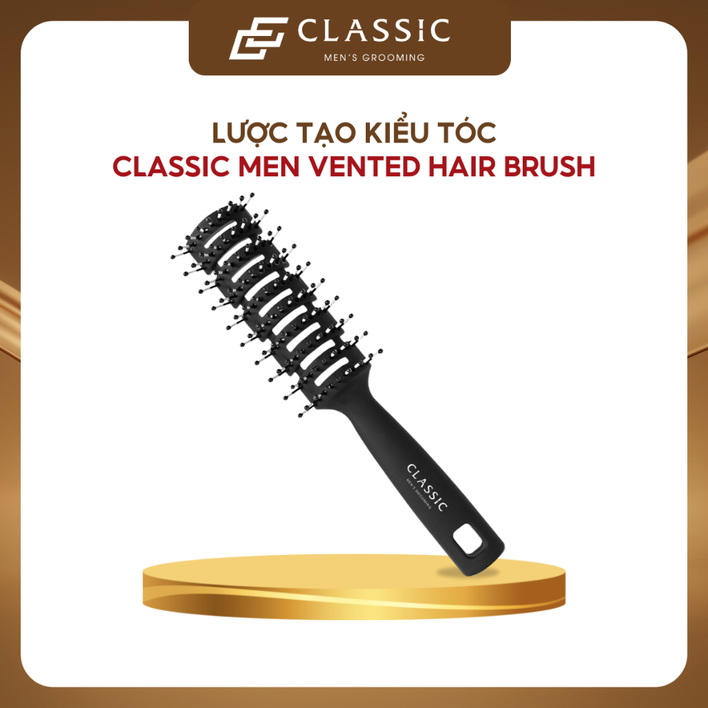 Lược bán nguyệt Classic Men Vented Hair Brush