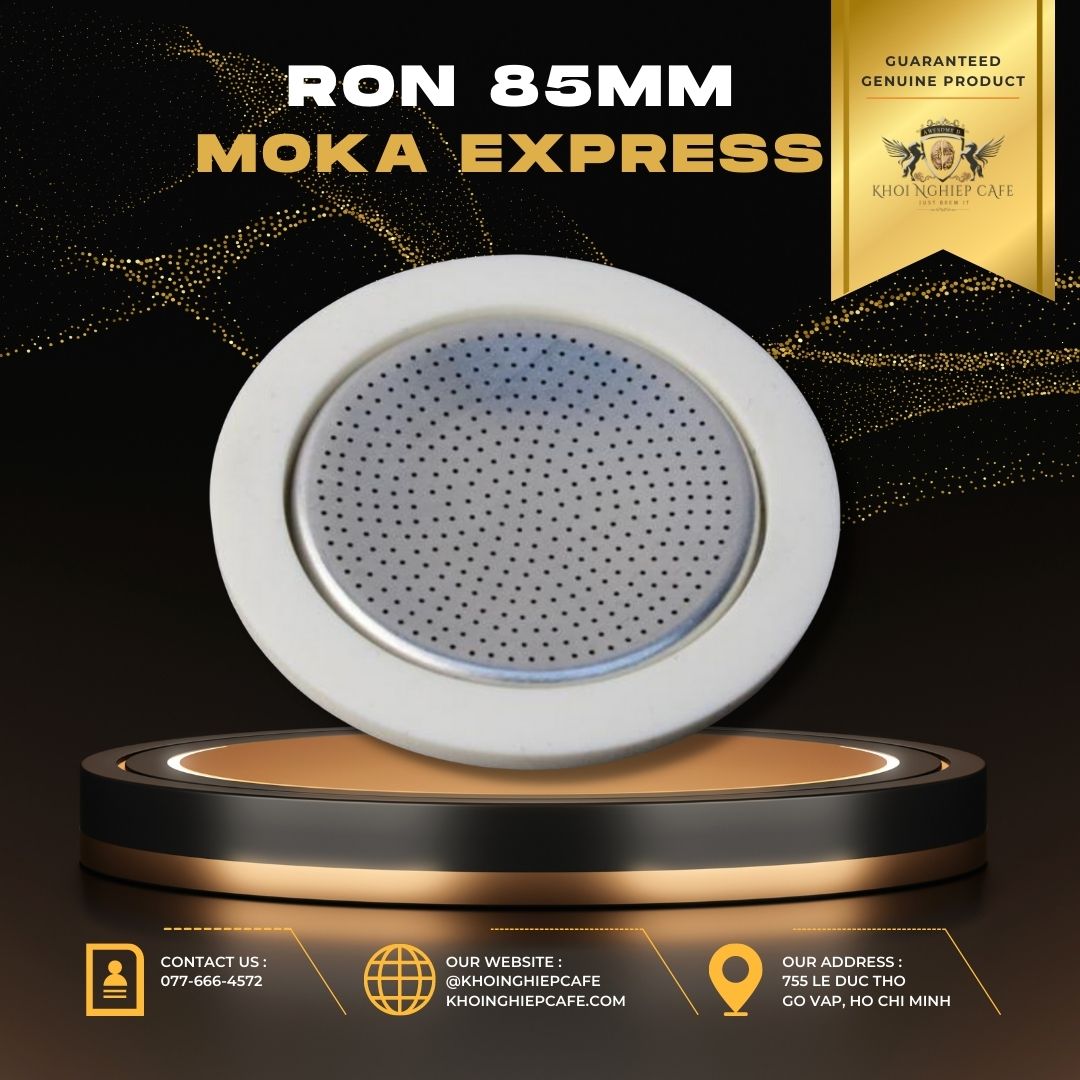 Ron cao su bình moka express 85mm