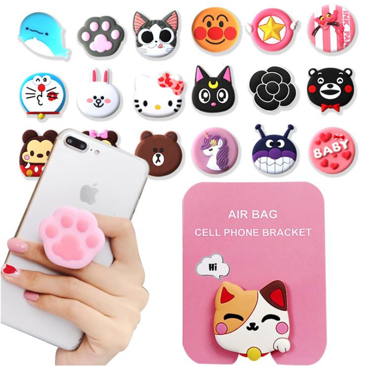 Giá đỡ điện thoại Popsocket- Ring pop hình thú - PHỤ KIỆN BEN