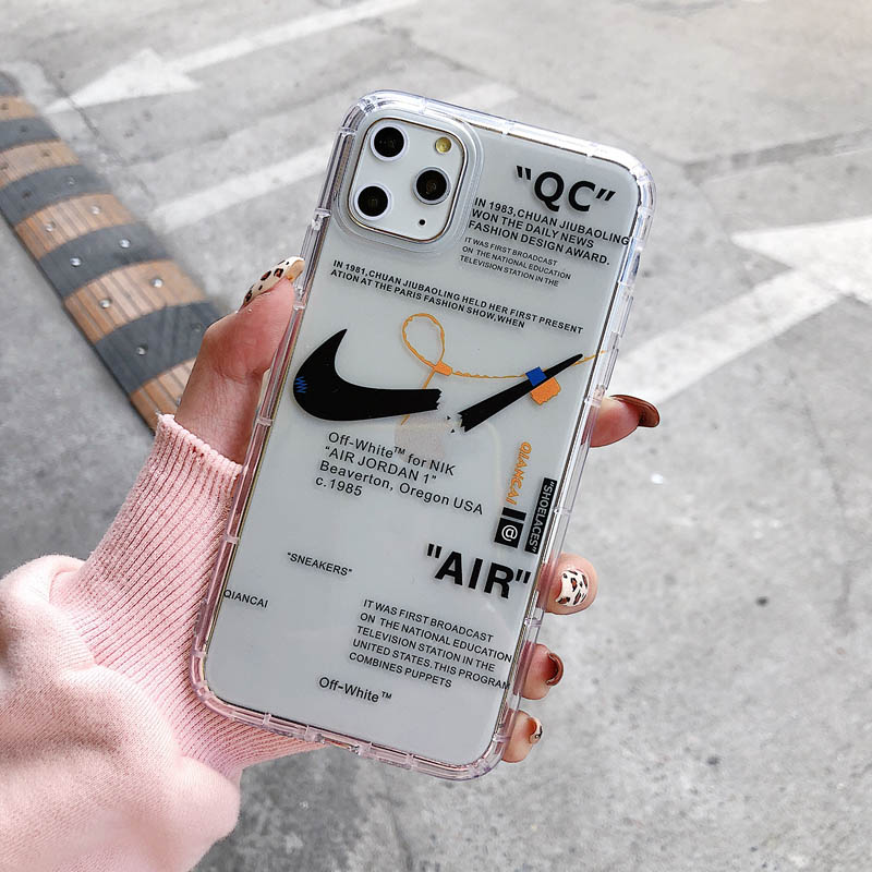 Ốp Lưng Silicon Chống Sốc Off White