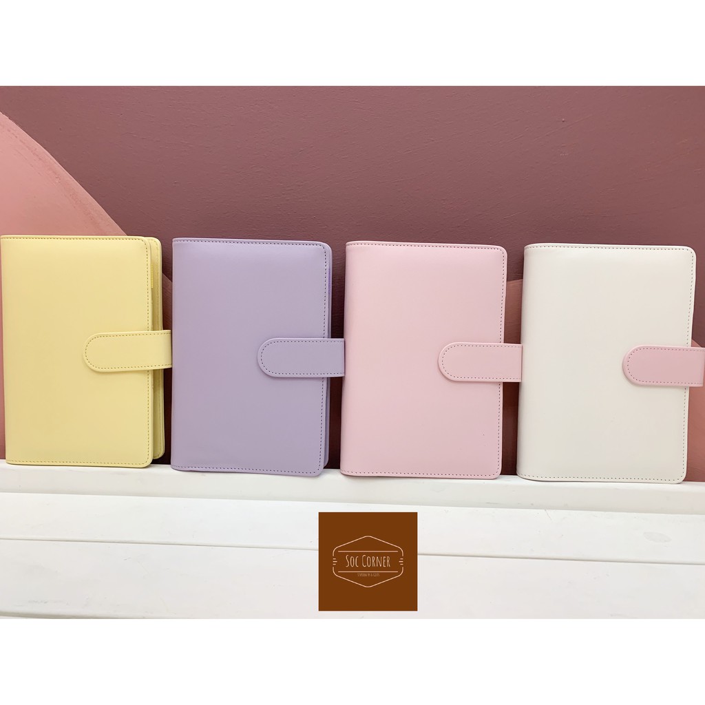 [HCM]Sổ da kế hoạch Planner bìa còng A5/A6 (không kèm giấy)