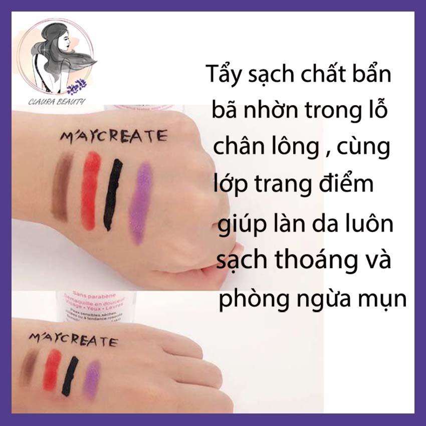 [HCM][CHÍNH HÃNG] Nước Tẩy Trang MAYCREATE 300ml Claura Beauty