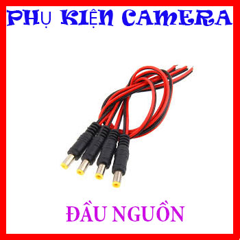 Đầu nguồn camera 12V Jack 3.5mm cho camera quan sát (BỘ 3 CÁI)