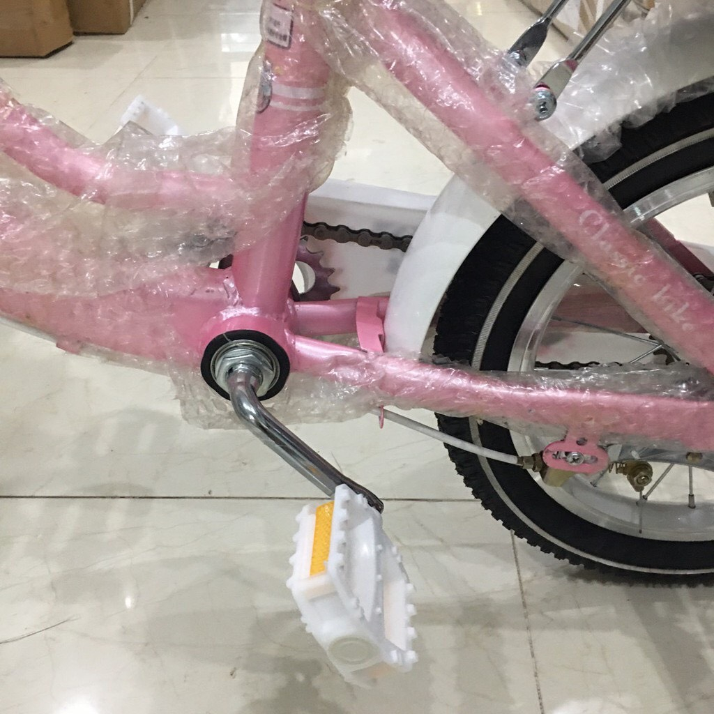 FREE SHIP- Xe đạp BÉ GÁI Xaming Hồng đủ size cho bé ( Size 12-14-16-18-20)