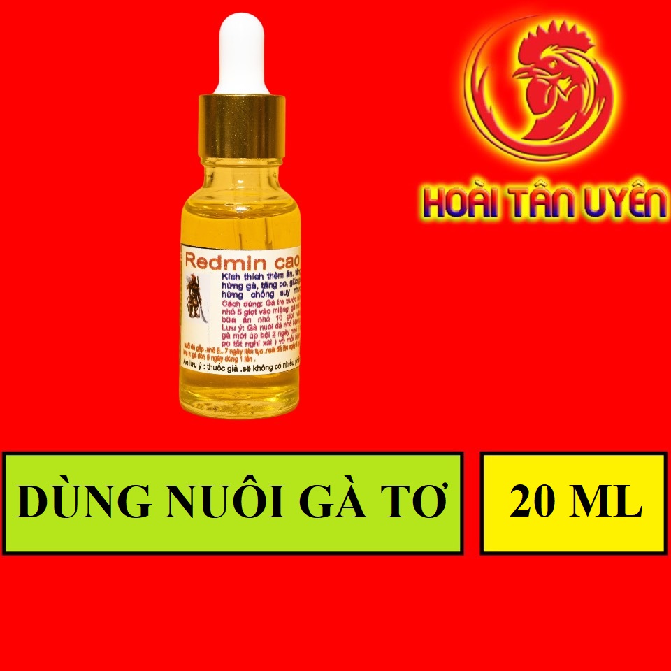 REDMIN VÀNG dinh dưỡng đẳng cấp cho gà đá