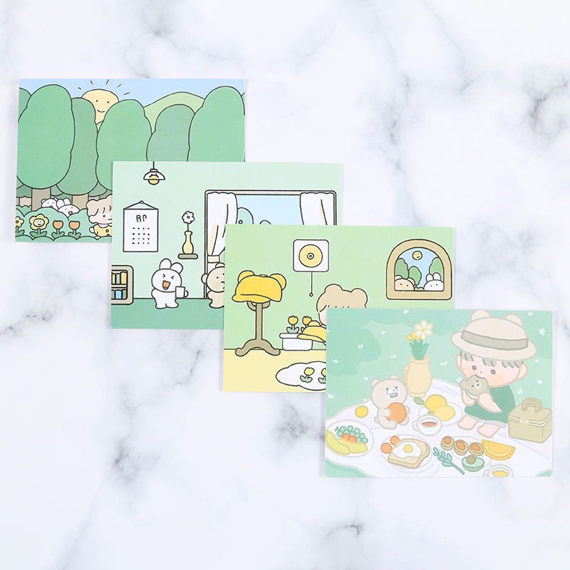 SET ẢNH POSTCARD CÔ GÁI DECOR TRANG TRÍ A.2
