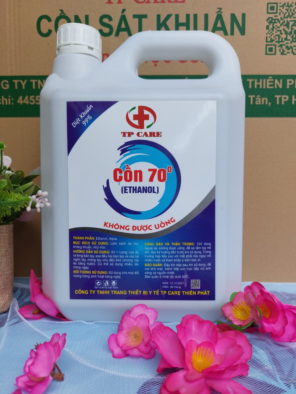 [6_70] Sát khuẩn nhanh can 4kg5 còn 70 độ, không hương & có hương valender, chanh sả,  không hương....giao ngẫu nhiên