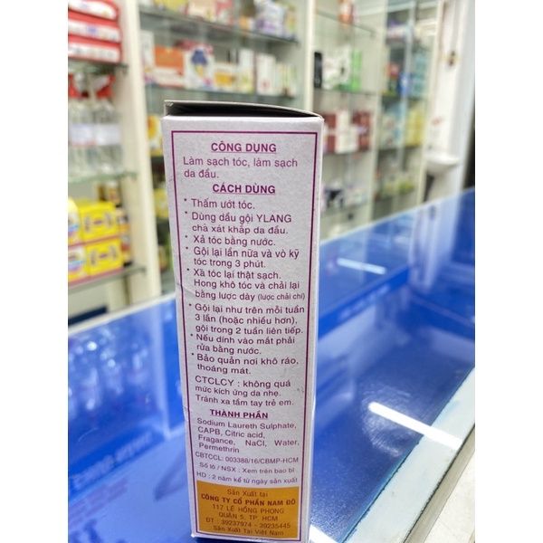 Dầu Gội Chí (Chấy) Y Lang 100ml - Dùng Là Hết